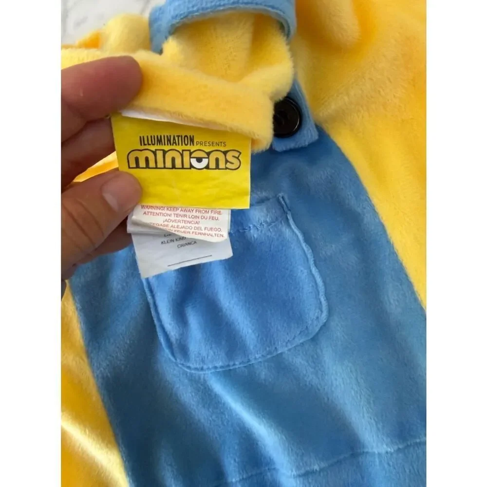 Minion Toddler Fleece Overall Costume Sz 2T Despicable Me